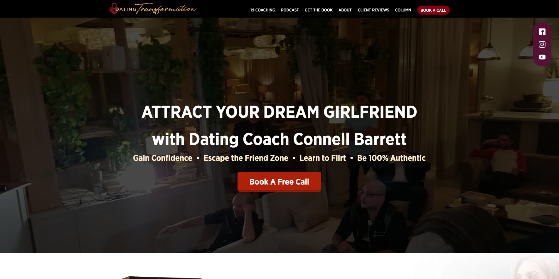 Dating Coach Connell Barrett